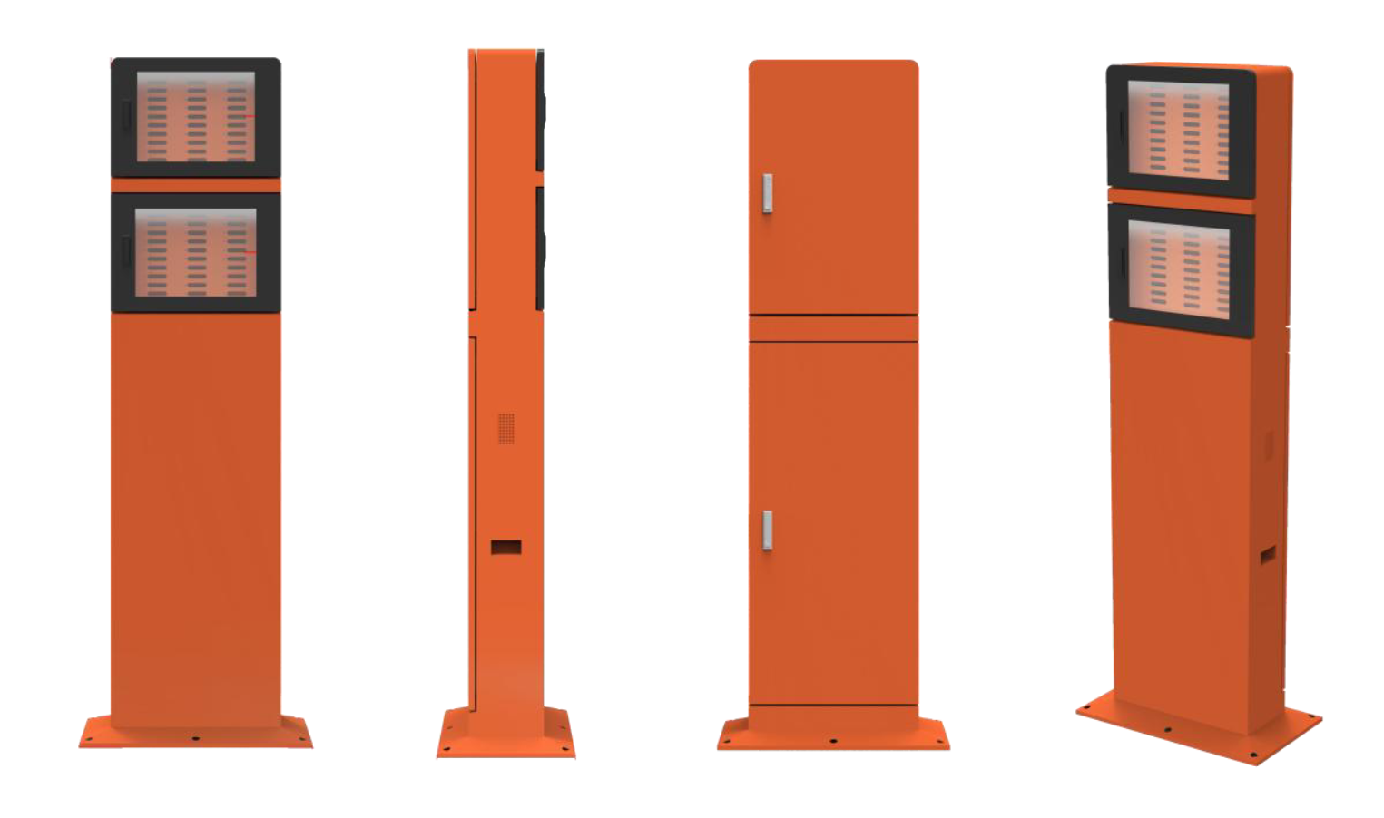 戶外60口智能識別發(fā)卡機人員定位識別卡發(fā)卡充電設備